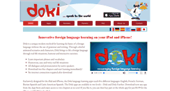 Desktop Screenshot of dokispeak.com